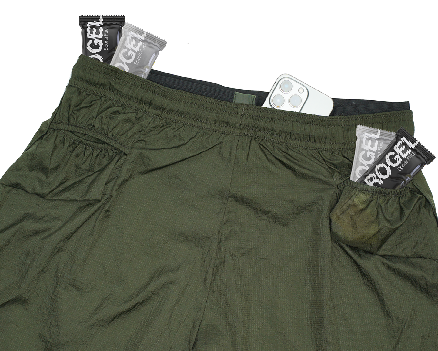 CrossHatch Running Shorts